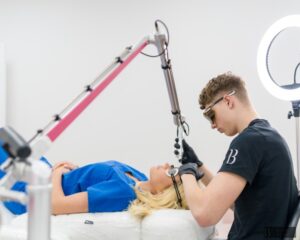 Saline vs laser tattoo removal